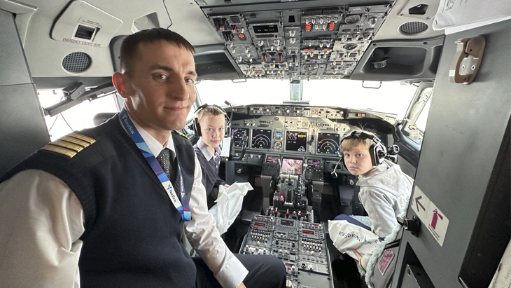 Авиакомпания NordStar исполнила желания двух детей в рамках Всероссийской акции «Елка желаний»