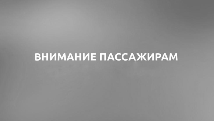 Информация для пассажиров, вылетающих из аэропорта Домодедово