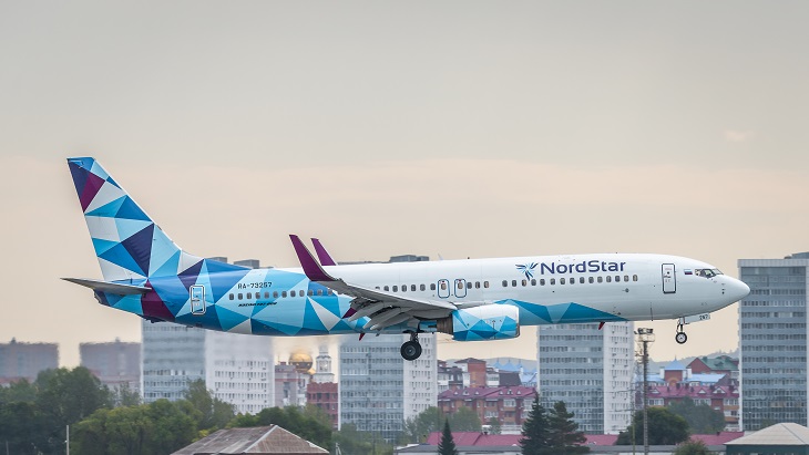Авиакомпания NordStar открыла продажу авиабилетов по новому маршруту Абакан – Санкт-Петербург – Абакан