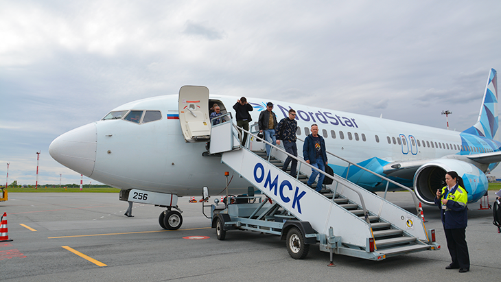 Рейс норильск омск