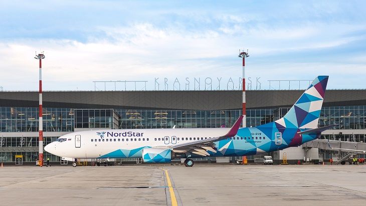 Авиакомпания NordStar открыла продажу авиабилетов на прямые рейсы из Kрасноярска в Cочи и Cанкт-Петербург в период новогодних праздников