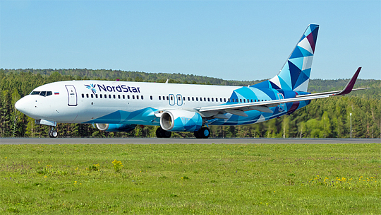 Авиакомпания NordStar возобновляет рейсы из Норильска в Тюмень и Самару в летнем периоде 2026 года